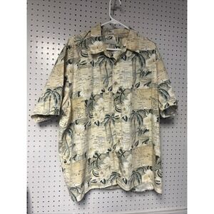 Natural Issue Hawaiian Shirt Mens Sz XXL Button Up Short‎ Sleeve Tropica